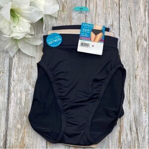 Vanity Fair Radiant Collection 360 Comfort Hi-Cut Brief Underwear Panties S5